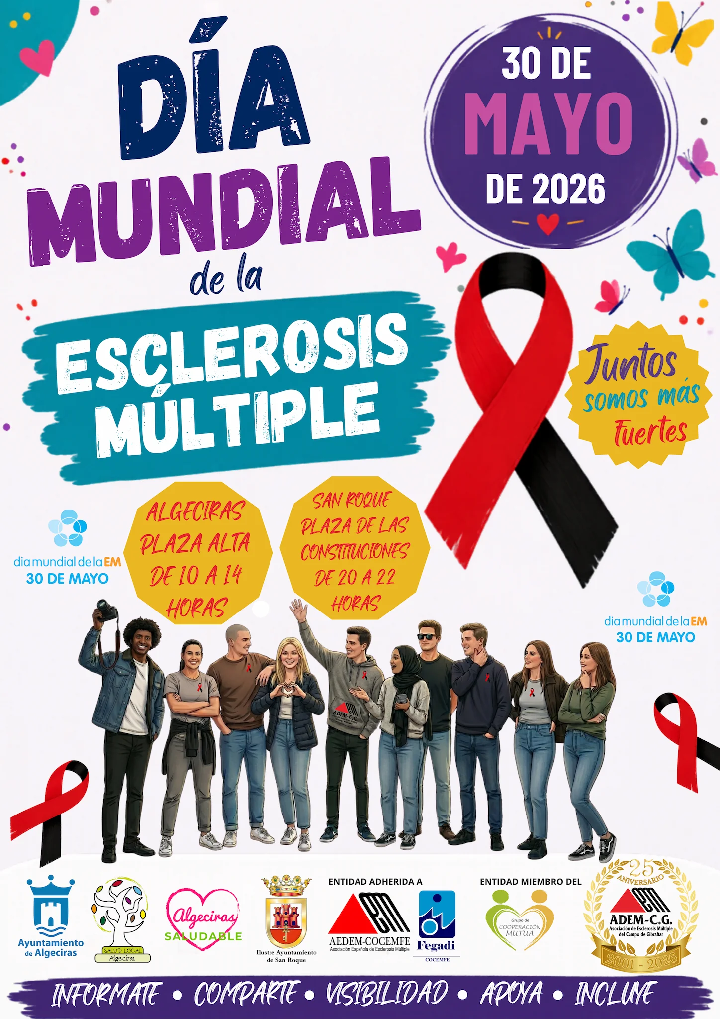 ADEM-CG conmemora el día mundial de Esclerosis Múltiple