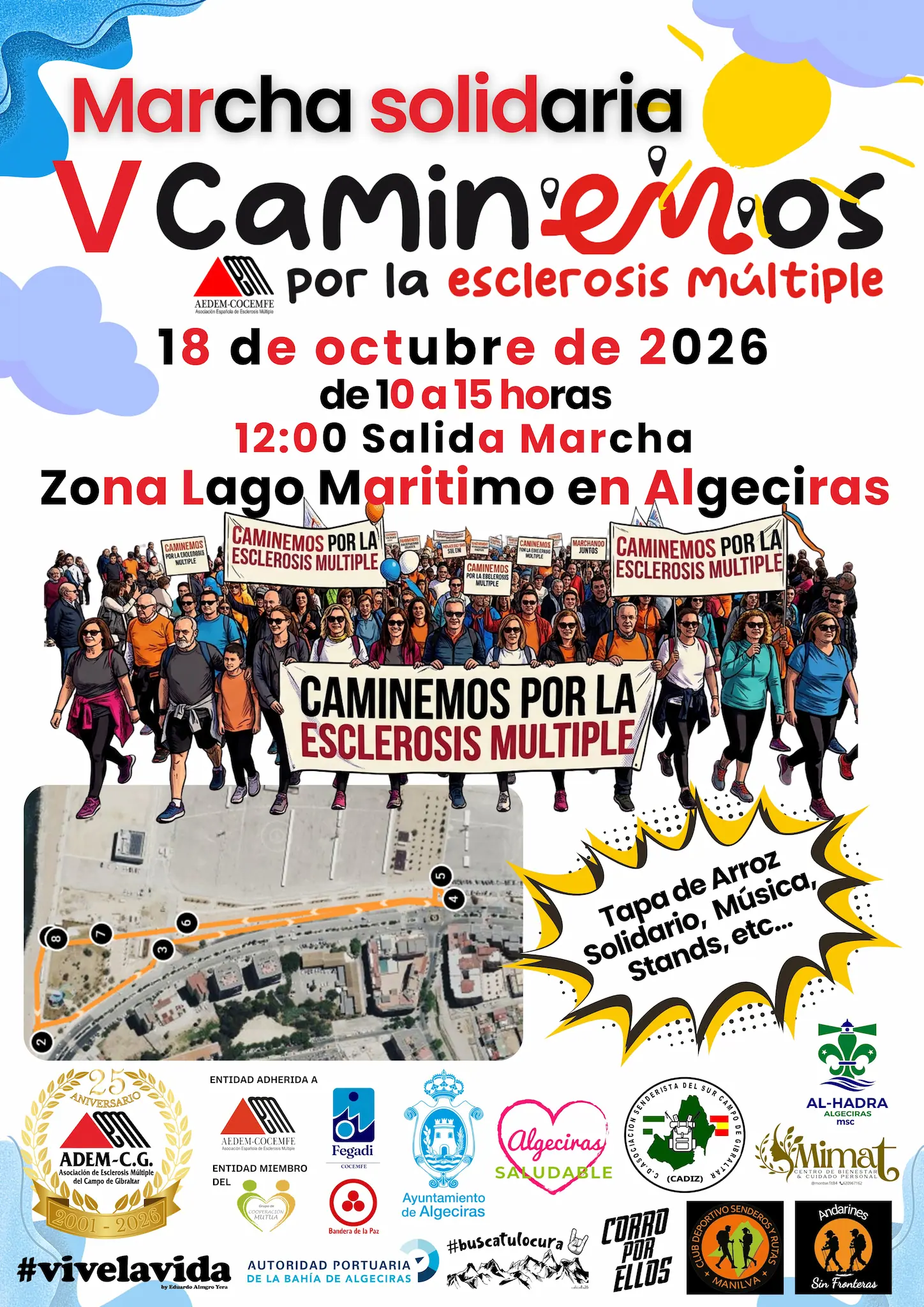 V Edición del «Caminemos por la Esclerosis Múltiple» organizado por ADEM-CG